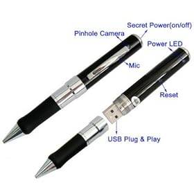 4GB Hidden Colour Spy Pinhole PEN Drive Camcorder USB DVR Cam CCTV Camera & Sound Voice Recording