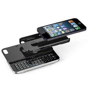 MiniSuit Apple iPhone 5 Bluetooth Qwerty Keyboard Case (The Original + Stand + Removable Ultra Thin Case)