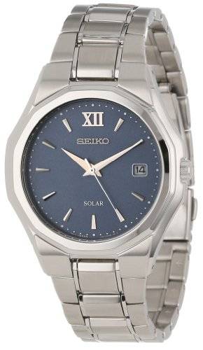 Seiko Men's SNE165 Dress Solar Classic Watch