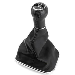 5 Speed Gear Car Shift Knob Gaitor Boot Cover for VW MK4 Golf GTI R32 Jetta Bora Accessory