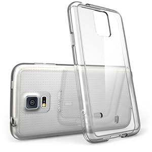 i-Blason Samsung Galaxy S5 Case - Scratch Resistant Hybrid Clear Case / Cover with (Frost Clear)