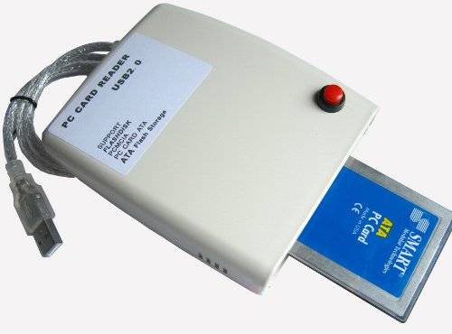 ATA PCMCIA Memory Card Reader Card 68PIN CardBus To USB Adapter converter