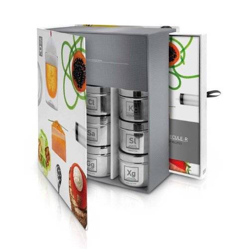 MOLECULAR GASTRONOMY BY MOLECULE-R: DELUXE EDITION (cookbook and deluxe molecular gastronoymy kit)