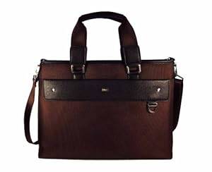 Tlc Ladies Liza 13 inch Fashion Laptop/Tablet/Business Tote Bag - Black/Brown