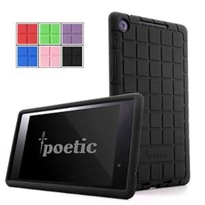 Poetic GraphGrip Case for Google Nexus 7 FHD 2nd Generation 2013 Android Tablet - Black
