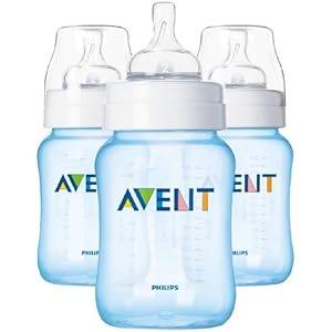 Philips AVENT 9 Ounce BPA Free Classic Polypropylene (3 Pack) - Blue