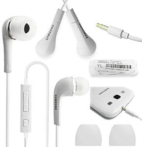 Samsung Earphone with Volume Control for Smartphones (Bulk Packaging) - White