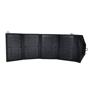 Instapark Mercury27 Portable & Foldable 27 Watts Solar Battery Charger with DC 12V Output for A