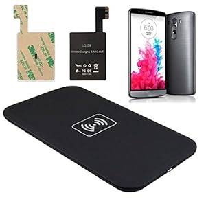 Atdoshop(TM) Qi Wireless Charger Charging Pad Receiver Sticker Support NFC for LG G3