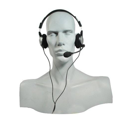 Andrea Communications C1-1022600-50 model NC-185 VM USB High Fidelity Stereo USB Computer Headset wi