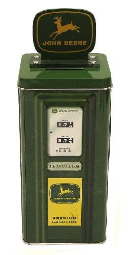 The Tin Box Company John Deere Tall Beverage Machine Bank