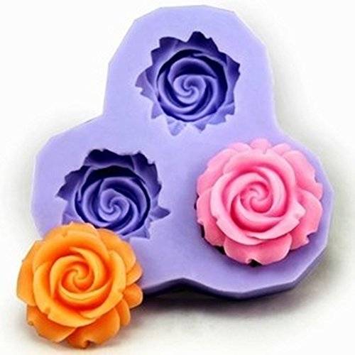 Longzang F0130 DIY Cake Decorating Fondant Silicone Sugar Craft Mold, Mini