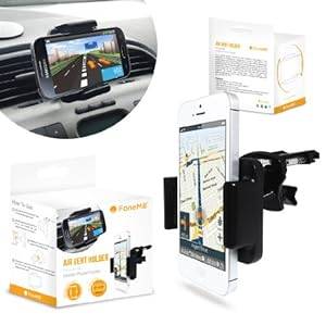 FoneM8 - 360D Full Rotation Air Vent Car Holder For iPhone 3 3G 3GS 4 4S 5 5C 5S 6 6 Plus Works