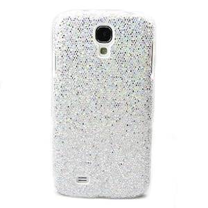eFuture(TM) Silver Sparkles Bling Glitter Hard Case Cover Fit For Samsung Galaxy S4/IV i9500 eF