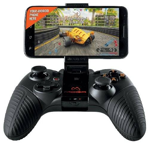 POWER A MOGA Pro Mobile Gaming System for Android Smartphones - Retail Packaging - Black