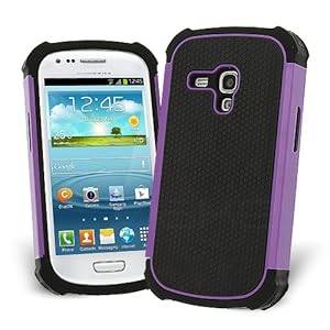 Celicious Purple Rugged Hybrid Case for Samsung Galaxy S3 Mini I8190 | Samsung Galaxy S3 mini Case [