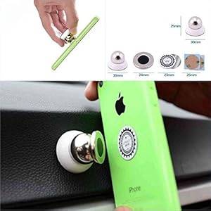 Jieyan Universal 360¿¿¿¿ Rotating Car Sticky Magnetic Stand Holder For Phone iPhone GPS