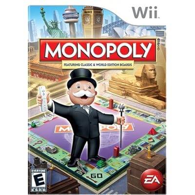 NINTENDO Wii - Monopoly Featuring Classic & World Editions Boards!!