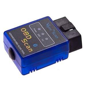 ELM327 v1.5 Bluetooth Mini Small Interface OBD2 Scanner Adapter Compatible with Android / Droid