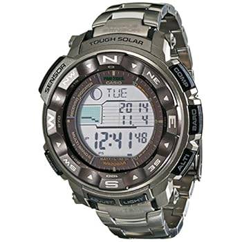 Casio Men's Pathfinder Casual Watch PRW2500T-7CR, Titanium