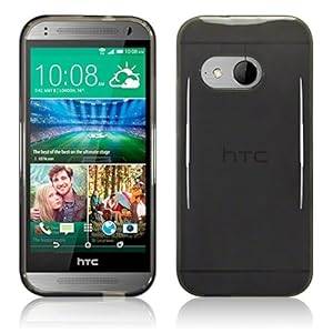 New HTC One Mini 2 Hybrid Case Cover Rubberised Solid Hard Back A Durable Slim Armour Protective Tou