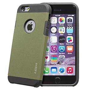 Juppa Tough Armour Sand Storm Dual Layer Case Cover for Apple Iphone 6 features Extreme Shock Resistance Ultra Lightweight Slim fit with Double Layer Protection (Iphone 6 4.7