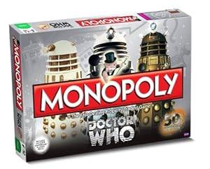 Doctor Who Monopoly 50th Anniversary edition