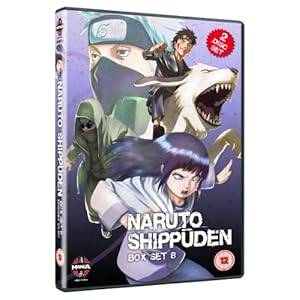 Naruto Shippuden Box Set 8 (2 Discs): (2012 - Manga Release) (DVD) Brand New (Sealed)