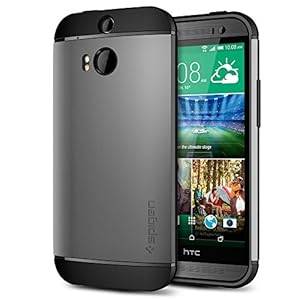 Spigen [AIR CUSHION] HTC One M8 Case Protective Slim Armor (Gunmetal) Series Gunmetal SGP10849