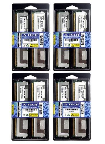 32GB Kit (8x4GB) Fully Buffered DDR2 Server Ram / Memory. PC2-5300 667MHz DDR2 DIMM ECC (Fully Buffe