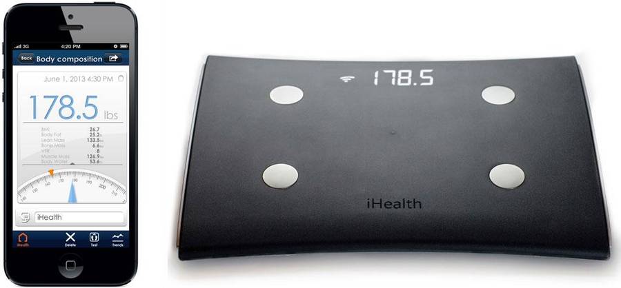 iHealth WIRELESS BODY ANALYSIS SCALE