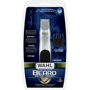 Wahl 9906-717 Groomsman Cordless/Battery Operated Beard and Mustache Trimmer