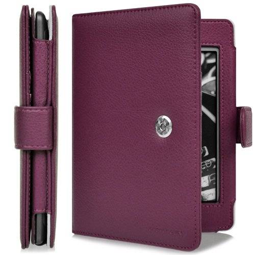 CaseCrown Regal Flip Case (Purple) for Amazon Kindle Touch (3G/Wifi) e-Reader