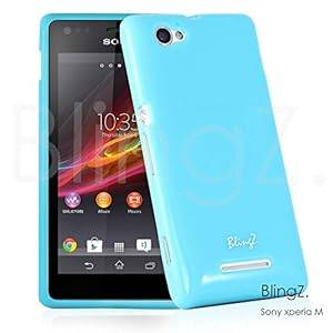 TheBlingZ. New TPU Gel Jelly Rubber Silisone Slim Skin Phone Case Cover For Sony Xperia M C1905