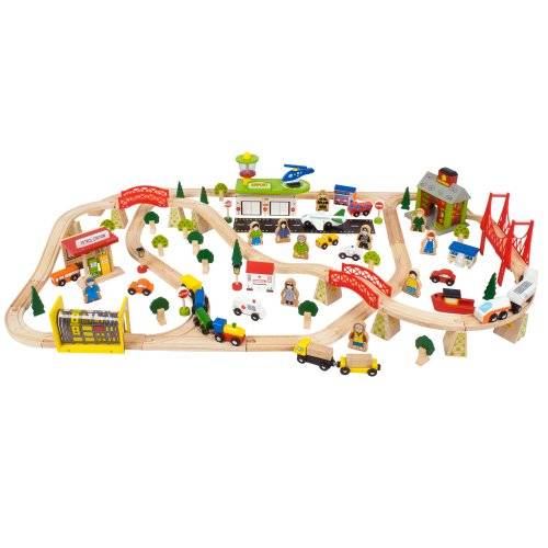 Bigjigs Rail BJT018 Transportation Train Set
