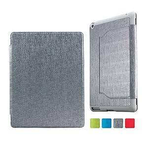 KEVENZ Apple iPad Cases and Covers for iPad 2 / iPad 3 / iPad 4 Case Cover - Grey - K402 (402GREY)