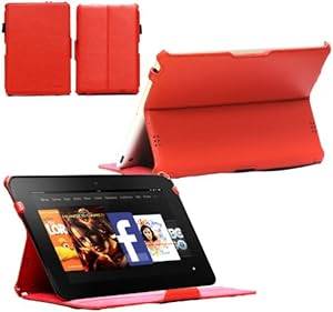 Navitech Leather Case Cover Sleeve WITH WAKE & SLEEP FUNCTION For The Kindle Fire HD 8.9