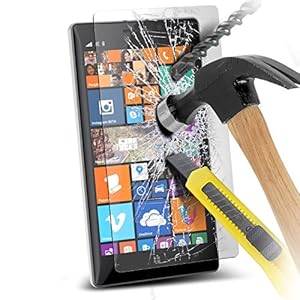 Nokia Lumia 930 Case Custom Made Tempered Glass Crystal Clear LC (Nokia Lumia 930 Tempered Glass)