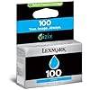 Lexmark standard yield 100 Cyan ink cartridge