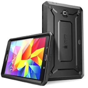 SUPCASE Samsung Galaxy Tab 4 7.0 Case - Unicorn Beetle PRO Series Full-body Hybrid Protective Case with Screen Protector (Black/Black) Dual Layer Design/Impact Resistant Bumper Prime