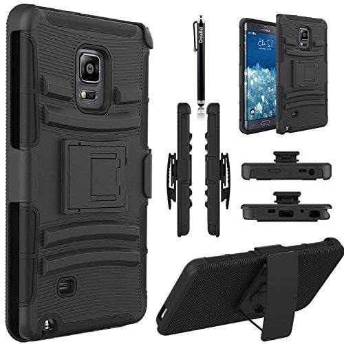 Galaxy Note Edge Case,Samsung Galaxy Note Edge Case, Combo Rugged Shell Cover Holster with Built-in