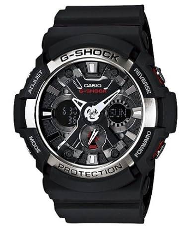 Casio G Shock Analog Digital Black Dial Men's Watch - GA200-1A