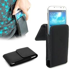 Leather Belt Clip Kickstand Holster Pouch Case for Samsung Galaxy S6 Edge / S6
