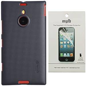 MYLB High Quality Super Scrub Shield shell hard case cover skin back for Nokia Lumia 1520 (black)