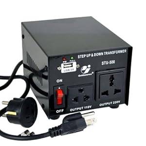 Step Up and Down Voltage Converter Transformer ST500 - Transformer - AC 110/220 V - 500 Watt