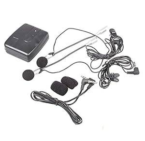Motorcycle Motorbike helmet Interphone Walkie Talkie Communication Intercom Headphone Front Rea