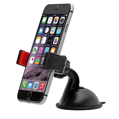 Aduro U-GRIP PLUS Universal Dashboard Windshield Car Mount for Smartphones, Apple iPhone 6 / 6 Plus