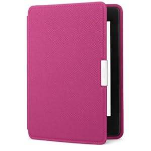 Amazon Kindle Paperwhite Leather Cover, Fuchsia (does not fit Kindle or Kindle Touch)