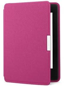 Kindle Paperwhite Leather Cover Fuchsia
