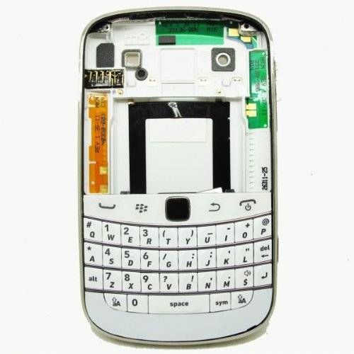 BlackBerry 9900 9930 Bold Full Housing Cover, Repair Parts Trackpad, keyboard flex, Battery Back Doo